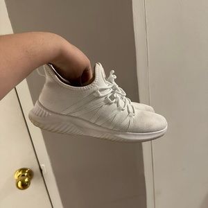 White sneakers